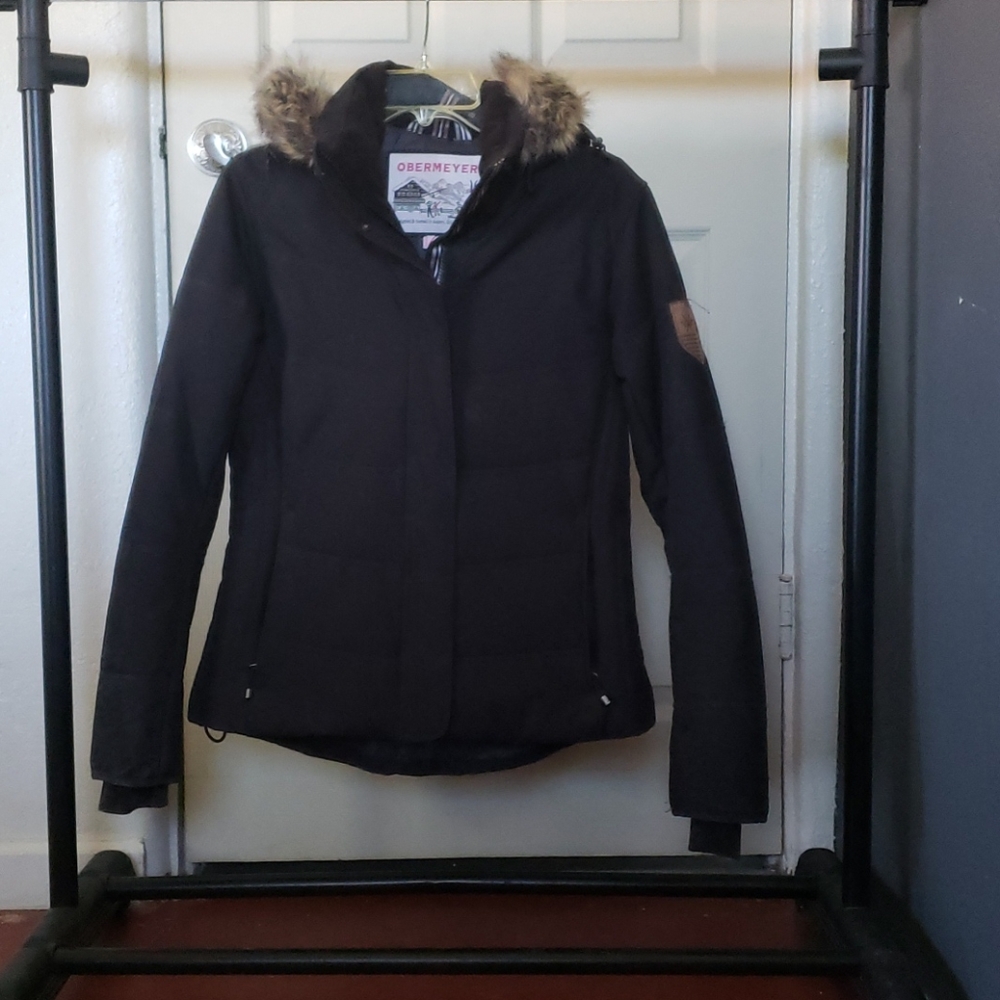 OBERMEYER WINTER COAT W/ REMOVABLE HOOD